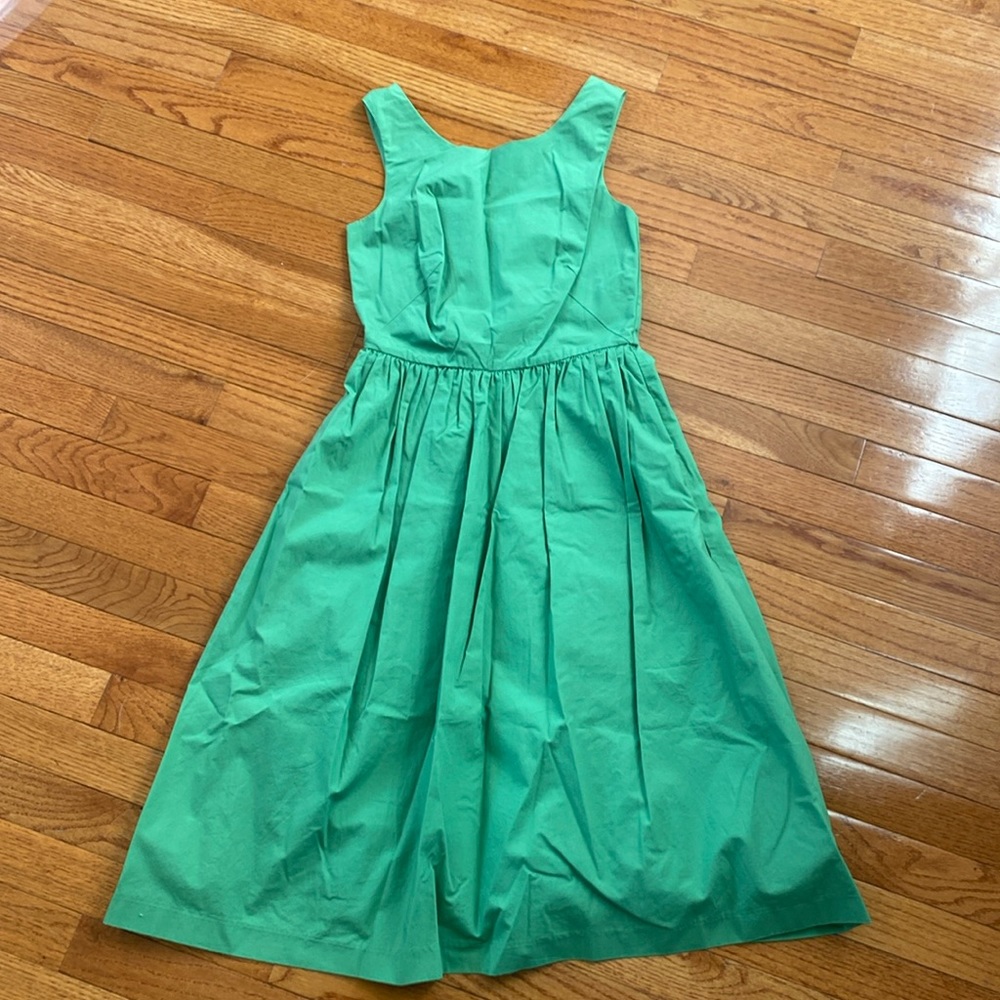 NWT Jcrew Green Maxi Dress